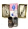Vintage baby shoes and one Wee Walker box