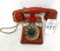 Antique Red Voice phone East Hampton Conn.