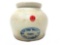 Fort Dodge Iowa Stoneware Co, handled pot with lid