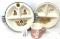 Two vintage Childs plates and cup