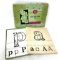 Vintage Ideal phonic talking letters in box
