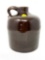 Antique brown crock jug