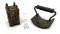 Geneva hand fluter and cast iron bank