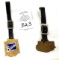 Vintage Buick and Allis Chalmer luggage tags