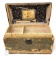 Antique doll trunk