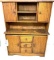 Antique doll hutch