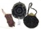 Three antique beaded purses