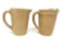 Two antique stoneware pitchers