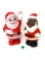Vintage Santa and puppy squeaking toys