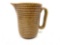 Vintage brown USA stoneware pitcher