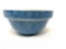 Antique blue crock mixing bowl
