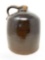 Antique brown crock jug