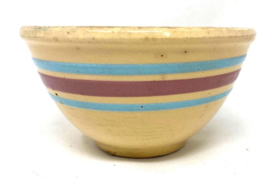 Antique Watt Oven Ware crock bowl Farm Service Co