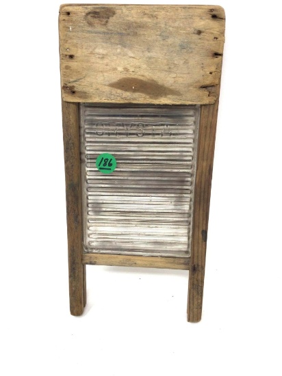 Antique wash board