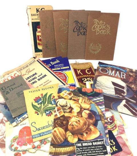 Vintage cookbooks
