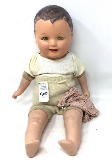 Antique moving eye doll