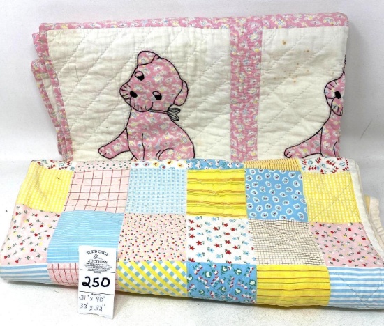 Two baby quilts