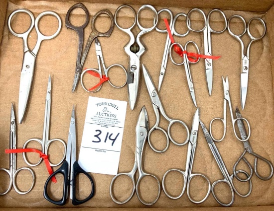 Flat of scissors