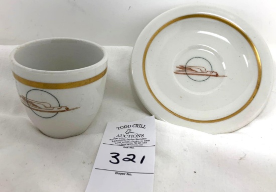 Vintage Union Pacific cup and saucer