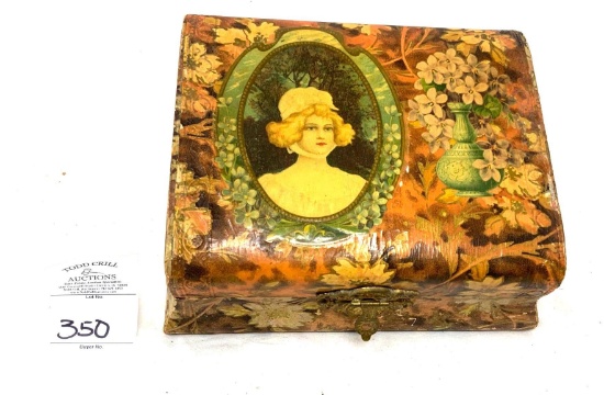 Antique jewelry box