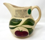 Overland Hatchery Postville, Iowa Watt pottery pitcher
