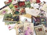 Antique postcards some new some with stamps