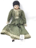 Antique porcelain doll