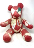 Vintage quilted bear
