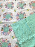 Dresden plate quilt
