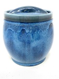 Alfred Dunhill vintage blue tobacco jar