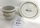 Vintage Union Pacific cup and saucer