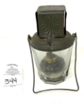 Star patented January 13, 1874 gas lantern Tumbler