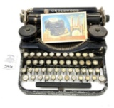 Antique Underwood standard portable typewriter