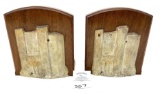 Vintage bookends