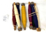 Vintage yarn spools
