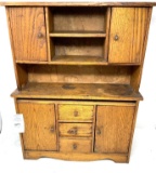 Antique doll hutch