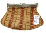 Vintage metal clasp purse