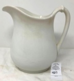Antique Homer Laughlin hotel China pitcher