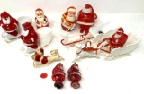 Vintage plastic Christmas items