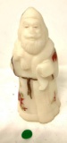 Vintage Fenton handpainted Santa
