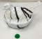 Vintage Hsinchu Slag amethyst glass robin on nest
