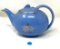 Vintage Hall blue and gold teapot