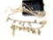 Vintage charm bracelets and necklace