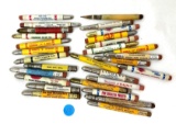 Collector advertising bullet pencils