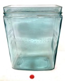 Antique Delco - light exide glass battery jar