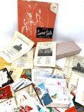 Ephemera and vintage greeting cards