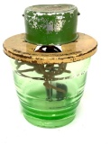 Naxon electric mixer on a green depression 2 cup jar