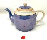 Vintage blue tea pot - Made in Japan