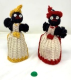 Americana crocheted dolls