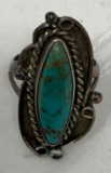Ladies turquoise ring (HL)